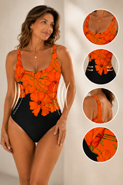 OFFERTA LAMPO - Costume intero con scollo quadrato | Spedizione tracciata